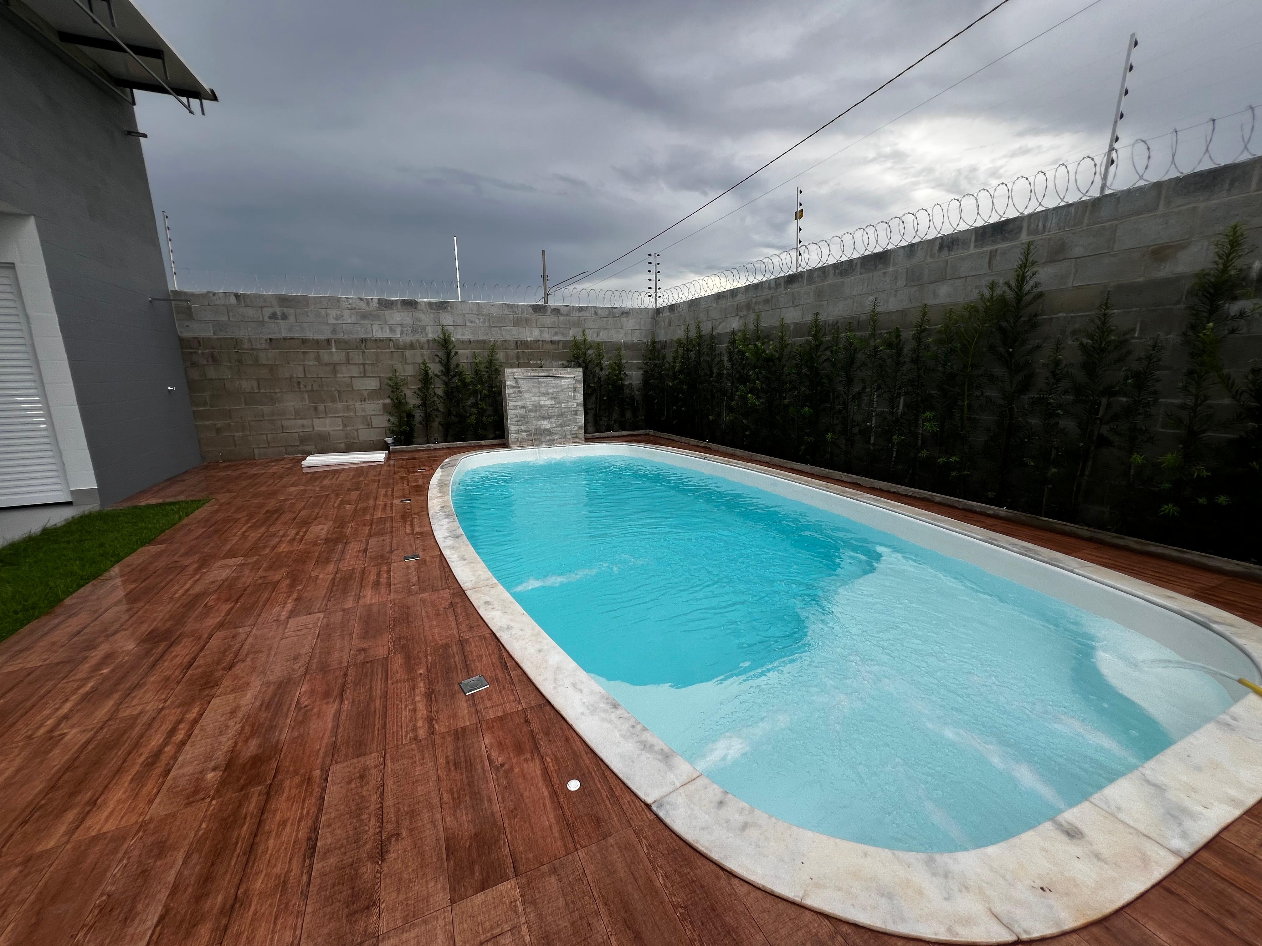 Área da Piscina